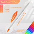 thumbnail image 3 of Markers Pens for Journaling: 40 Colors Art Markers Dual Tips Extra Fine & Brush Pens Water-Based Coloring Markers for Adults Coloring Books Bullet Journal Drawing Calligraphy Sketching, 3 of 8