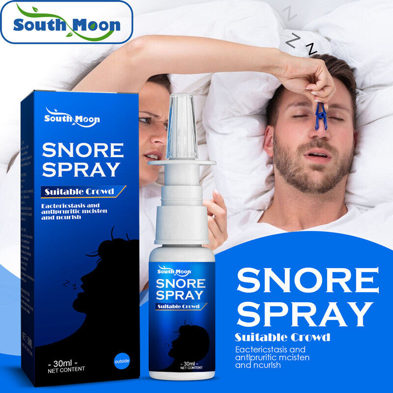 NaturalHerb Restful Sleep Snore Spray, Anti Snoring Spray Snoring Nasal