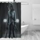 thumbnail image 3 of Cortina de ducha de tela de poliéster impermeable The Walking Dead, decoración de baño, kit de cortina de ducha con ganchos, 72 x 72 pulgadas, 3 of 7