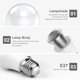 thumbnail image 3 of 4/2/1PCS Sensor Lamp AC85-265V 220V 110V Radar Motion Induction e27 Bulb Human Body Detecting Smart Sensitive Doorway Lighting, 3 of 5