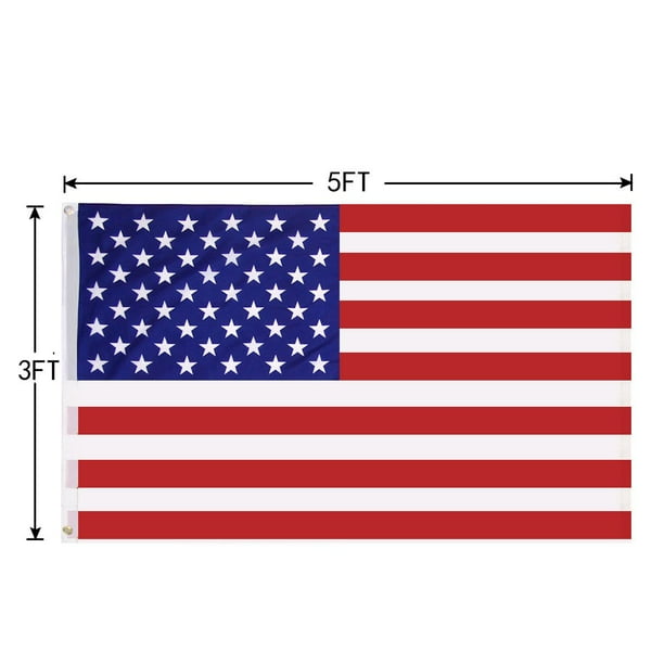  USA American Fish Flag Self Adhesive Measuring Ruler