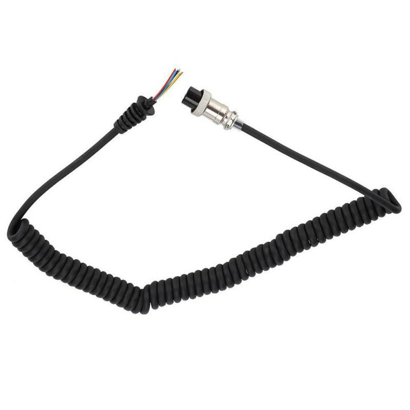 8 Pin Speaker Microphone Cable Replacement Line Cord for