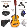thumbnail image 2 of 30" Wood Classical Guitar with Case and Accessories for Kids/Girls/Boys/Beginners (Blue Gradient), 2 of 8