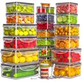 thumbnail image 1 of Recipientes de almacenamiento de alimentos HOMETALL, 50 piezas, herméticos, sin BPA, 1 of 7