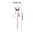 thumbnail image 2 of Fourth of July Memorial Day Decorations, Independence Day Pentagram Decoration Red White And Blue Five Star Bow Star Stick Inserts Independence Day Party Decoration, 2 of 6