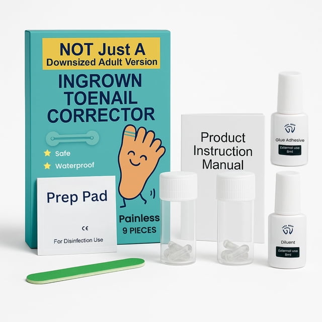 Corrector de uñas encarnadas Maxship Kids, suave y seguro