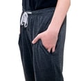 thumbnail image 3 of Tru Fit Mens Lounge Sleep Pants, Pajama Bottoms, Cotton Knit, 3 of 6