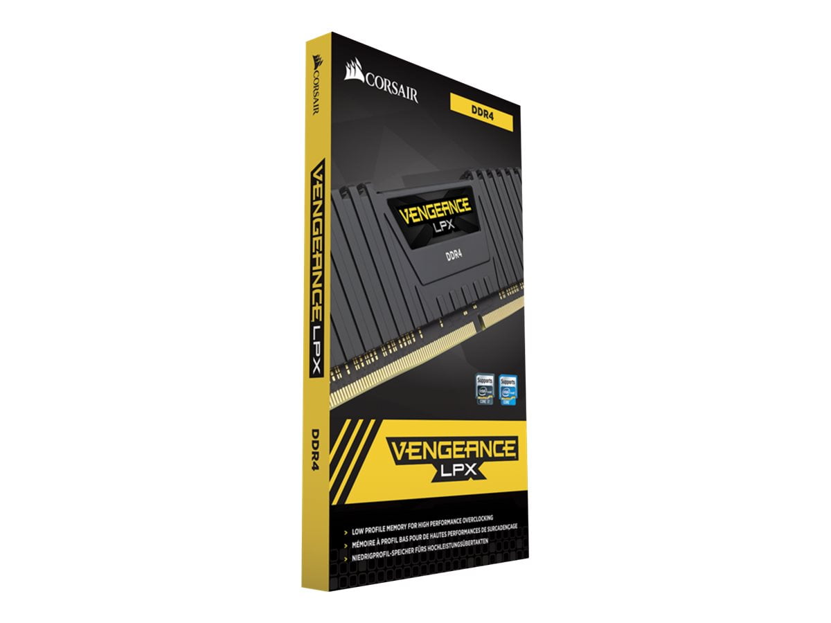fødselsdag besejret Svaghed Corsair Vengeance LPX 32GB (2x16GB) DDR4 DRAM 3000MHz C15 Memory Kit -  Black - Walmart.com