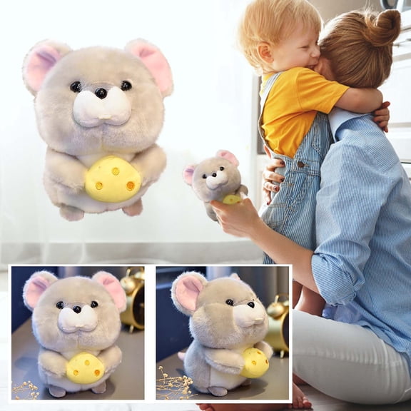 Black Fridy 2022! Chmadoxn Plushies Toy Set Plush Dolls Stuffed Animals Toys Simulation Animal Cute Imitation Animals Doll Cute Kawaii Plush Gifts for Children Kids Friends