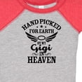 thumbnail image 4 of Inktastic Handpicked for Earth by My Gigi in Heaven with Angel Wings Boys or Girls Baby Bodysuit, 4 of 5
