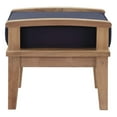 thumbnail image 6 of Marina 4 Piece Outdoor Patio Teak Set in Natural Navy, 6 of 6