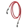 thumbnail image 2 of Zoyueyie Eyeglasses Holder Strap Cord Leather Eyeglasses String Holder Chain Necklace Glasses Cord Lanyard Eyeglass Retainer for Men Women Kids(Red), 2 of 6