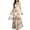 Beige, variant on CIENVNSTG Fashion Casual Solid-color Dress Party Dress Spring Summer Dress For Women