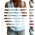 thumbnail image 3 of Holzkary Womens Summer Tank Tops Cowl Neck Blouse Sleeveless Layering Camisoles Crop Tops Solid Vest Flowy Shirts Solid Color Shirts Racerback Tops Summer Clothes Tunic Top Work Vests White M, 3 of 4