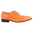 thumbnail image 5 of LIBERTYZENO Mens Oxford Formal Dress Shoes For Adult Male, Orange, 5 of 7