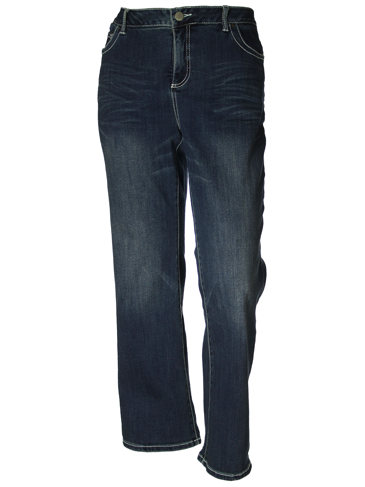 INC Women's Plus Bootcut Slim-Tech-Fit 