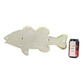 thumbnail image 2 of Ebros Southwest Nautical Gone Fishing Sea Bass Fish Hanging Wall Plaque 16.75"L, 2 of 6