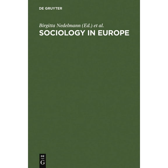 Sociology in Europe, (Hardcover)