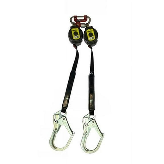 Honeywell Miller Self-Retracting Lifeline,420 lb Cap. MTL-OHW2-28/6FT