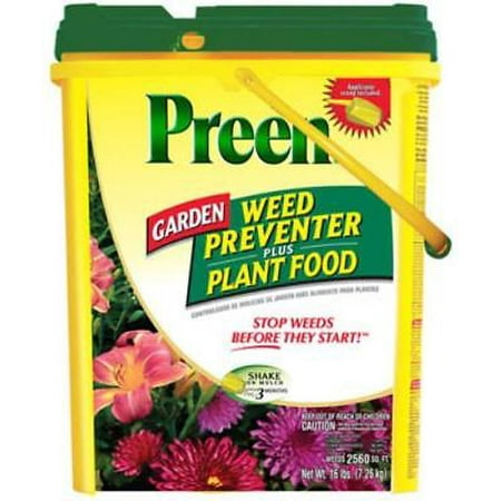 16 LB, Preen Weed Preventer Plus Plant Food,