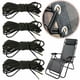 thumbnail image 1 of 4Pcs/lot Elastic Camping Multistrand Dichotomanthes Rope Universal Sun Loungers Fixing For Recliners Chair Repair Rope Cord KitChocolateUnited States He Qiyong unisex, 1 of 1