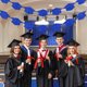thumbnail image 4 of Guirnalda de birretes de graduación, pancarta de doble capa con purpurina, decoración de birrete para fiestas de instituto y universidad., 4 of 6