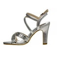 thumbnail image 3 of Badgley Mischka Big Girls Dress Heel Sandals, Silver, 12, 3 of 6