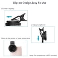 thumbnail image 3 of NEEWER Kit de Filtro ND para Lente de Teléfono ND2-ND400 con Clip de 37 mm: Filtro de Densidad Neutra Ajustable con Clip para Teléfono Compatible con iPhone 14/14Pro/14Pro Max Samsung Smartphones Andr, 3 of 5