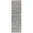 thumbnail image 2 of Hauteloom Isaye Jute Hallway, Kitchen Runner Rug - Brown, Blue - 2'6" x 8', 2 of 8