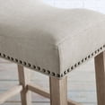 thumbnail image 3 of Roundhill Furniture CoCo 29" Bar Stool, Tan, Set of 2, 3 of 4