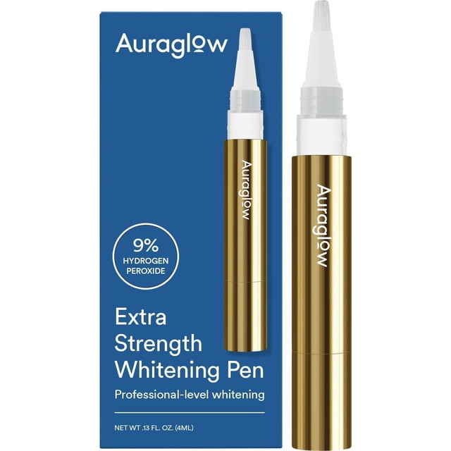 Lápiz Blanqueador de Dientes Auraglow Extra Fuerte 4ml