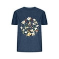 thumbnail image 2 of Aloohaidyvio Graphic T Shirts for Women,Summer Women's Floral Tee Wildflower Graphic T Shirt Spring Flower Casual Loose Top 2024 Crew Neck Short Sleeve Shirts Tees, 2 of 4