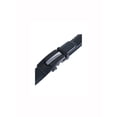 thumbnail image 4 of Cinturón de ratchet sin agujeros con hebilla automática de aleación para hombres INSPIRE CHIC Negro 125cm/37 - 43 1/2 pulgadas, 4 of 5