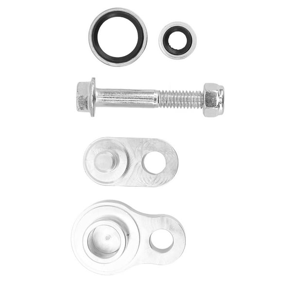 AC Block Off Kit, Direct Fit Aluminum Alloy Rear Air Conditioning Block Off Kit High Strength For Cars
