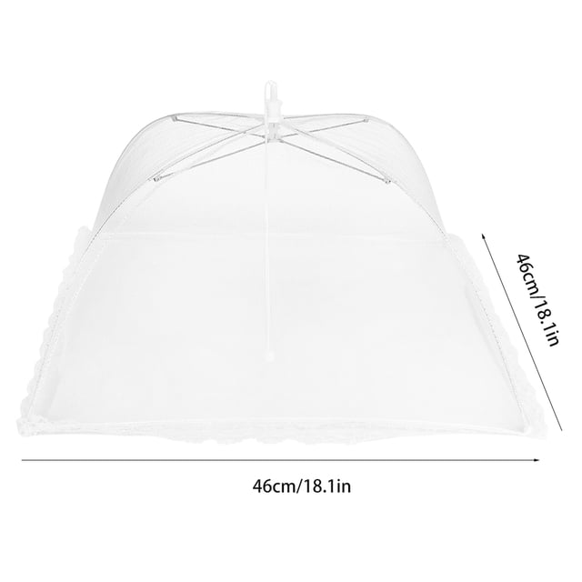 Cubierta De Malla Para Alimentos Con Paraguas Antimosquitos, Cubierta Para Alimentos, Para Mesa De Comedor De Cocina