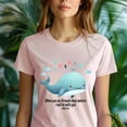 thumbnail image 5 of Christian Whale Graphic T-Shirt When You Go Through Deep Waters, Ash, Size M, 5 of 6