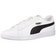 thumbnail image 1 of PUMA Men's Smash v2 Sneaker, White Black, 4 M US, 1 of 7
