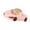 Pink, variant on Ciwanning Quiet Hamster Running Ball Car Toy Funny Clear Fitness Wheel Vehicle Encourages Active Playtimes for Small Pet Owners