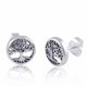 thumbnail image 1 of Aretes del Árbol de la Vida para Adolescentes en Plata Esterlina (0.35in), 1 of 1