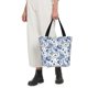 thumbnail image 5 of Balery Blue Paisley Bolsa de Hombro con Diseño, Bolsa Grande y Duradera, Bolsa Versátil para Compras, 5 of 6