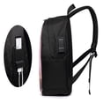 thumbnail image 5 of Bianca Belair Backpack with USB Charging Port, Travel Laptop Backpack, Water Resistant Computer Bag, Durable Daypack, Fit 16 Inch Notebook, 5 of 9