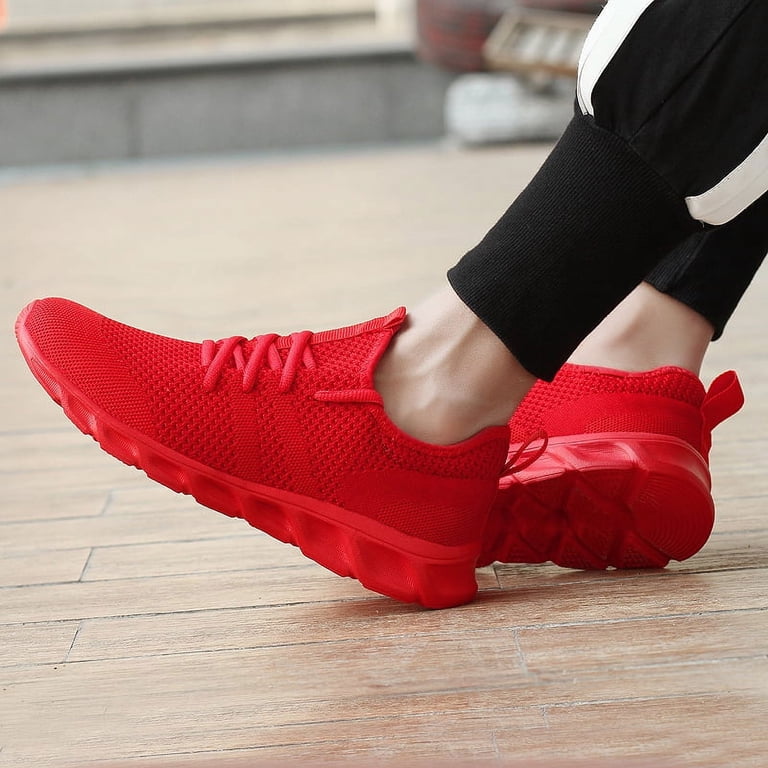 Mens Shoes Casual Sneakers Low Top Walking Shoes Breathable  display picture 1