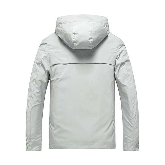 Aoochasliy Mens Winter Coats Winter Hoodies Parkas Autumn Workwear All-match Trend Casual Jacket