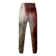 thumbnail image 5 of Adeawade Mens Halloween Pants Festival Jogger Bottoms Hallowmas Sweatpants Sport Pants Wide Leg Slackspumpkin Skeleton Pattern Casual Trousers Comfy Outdoor Sportwear Pink Xl, 5 of 5