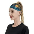 thumbnail image 5 of Uemuo Palm Trees Printed Sports Headbands for Men Women,Moisture Wicking Workout Headband, Sweatband Headbands,Non-slip Workout Gym Yoga Headband, 5 of 9