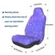 thumbnail image 3 of Fotbe Purple Glitter Funda para Asiento de Auto con Estampado – Impermeable y Antisudor – Ajuste Universal, Lavable a Máquina, Antideslizante (1 Pieza), 3 of 5
