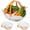 White, variant on Garden Harvest Basket, Removable Partitions, Carrying, and Cleaning Harvesting Basket Doubles Colander for Vegetables and Fruits Garden Accessories