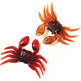 thumbnail image 3 of 5Pcs 8cm Fishing Artificial Lifelike Lure Wobbler Crab Shaped Swim Bait Tackle, 3 of 8