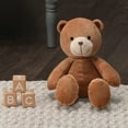 thumbnail image 5 of Bedtime Originals Animal Alphabet Plush Brown Bear Stuffed Animal Toy, 5 of 6