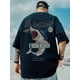 thumbnail image 3 of Camiseta holgada informal de manga corta para hombre, Top de algodón de media manga con estampado, talla grande 8XL, estilo Hip Hop, novedad de verano, 3 of 5